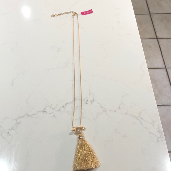Brand new Lily Pulitzer Bee Tassel Necklace